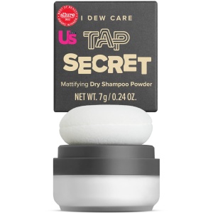 I DEW CARE Dry Shampoo Powder - Tap Secret | With Black Ginseng, Non-aerosol, Benzene-free, Mattifying Root Boost, No White Cast, Travel Size Dry Shampoo for Woman
